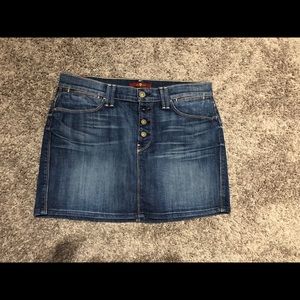 7 for all Mankind mini skirt sz. 28